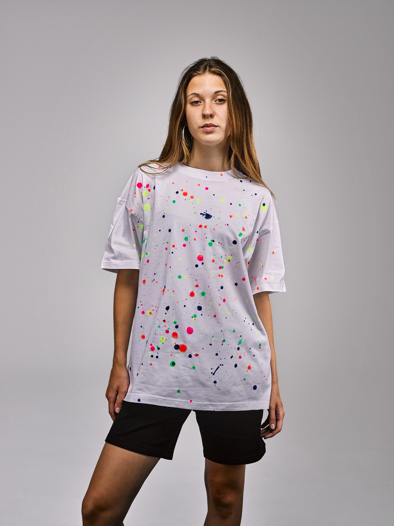 WILLIAM T-Shirt White Drop - Multicolor