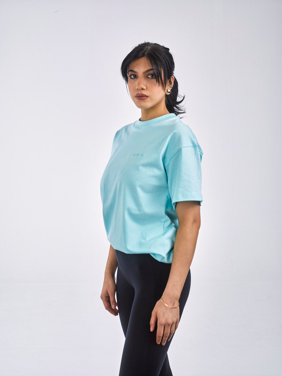 WILLIAM T-Shirt X MOMOCANVAS Jay 360 Light Blue - Light Blue