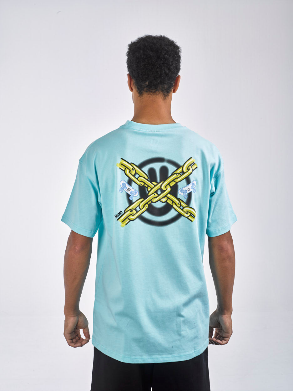 WILLIAM T-Shirt Jay 360 Light Blue - Light Blue
