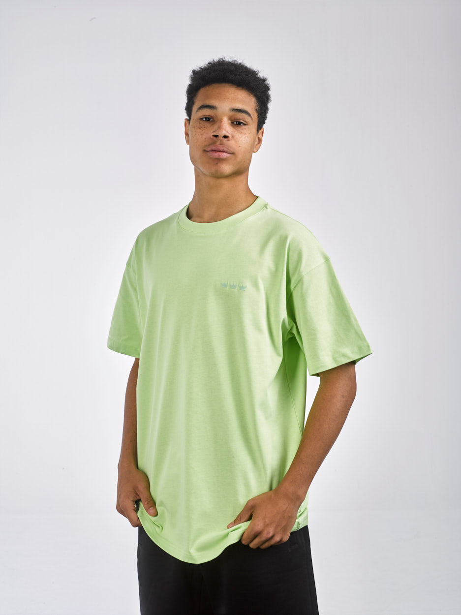 WILLIAM T-Shirt X MOMOCANVAS Rollie Smiles Light Green - Light Green