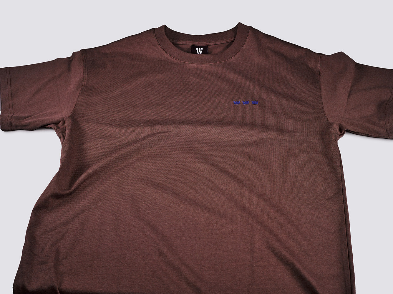 WILLIAM T-Shirt Dark Brown - Violet