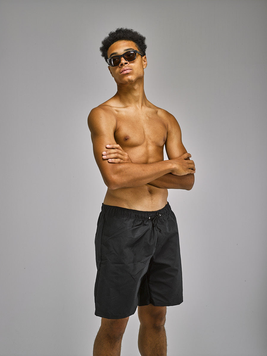 WILLIAM Badeshorts Black