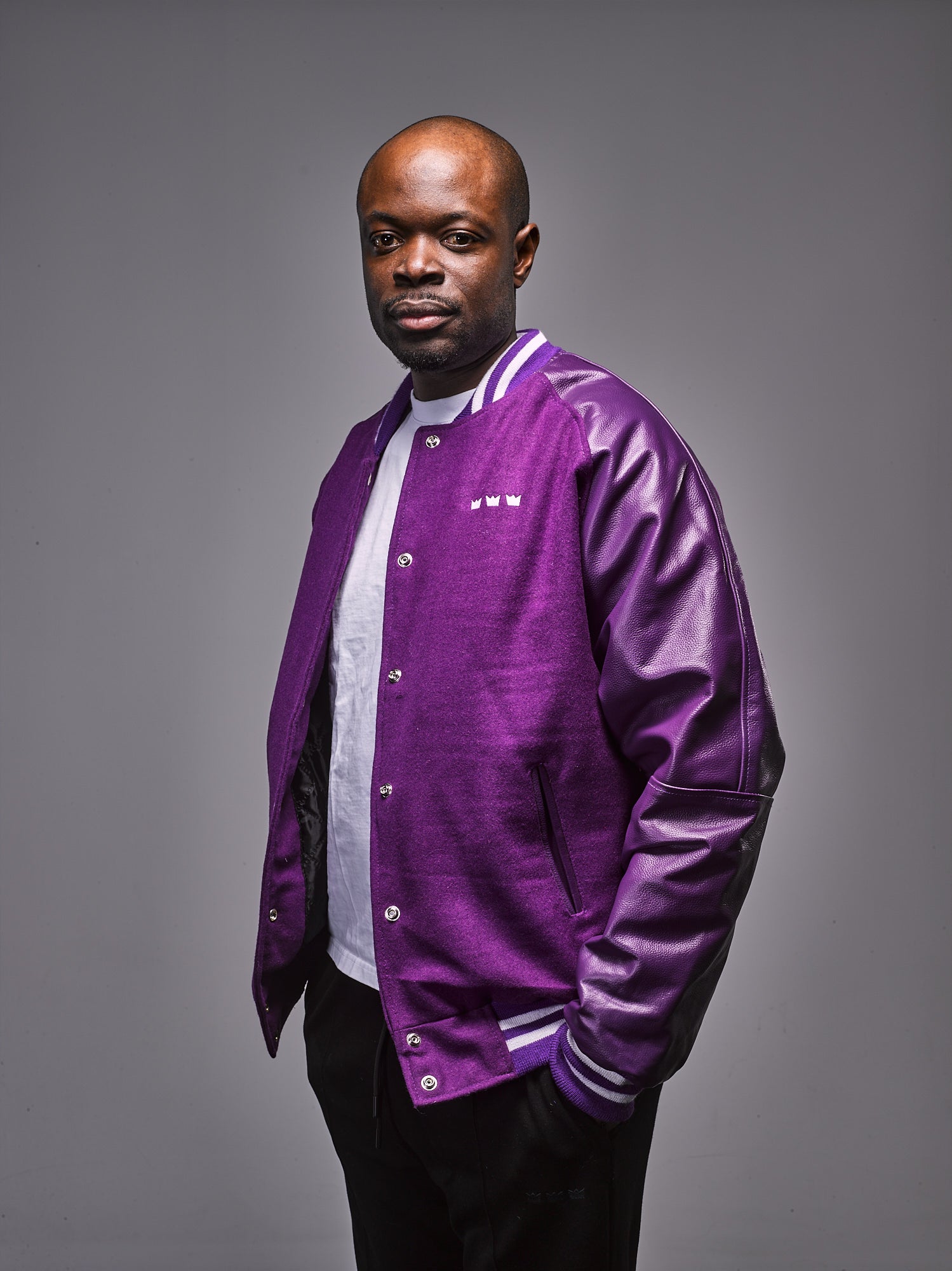 College Jacket – Purple