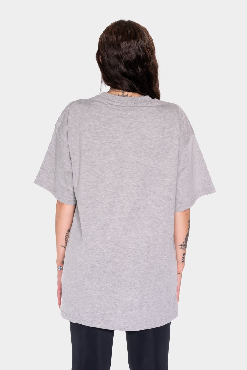 WILLIAM T-Shirt Grey - Mixed Grey