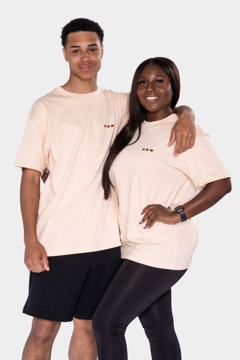 WILLIAM T-Shirt Beige - Brown