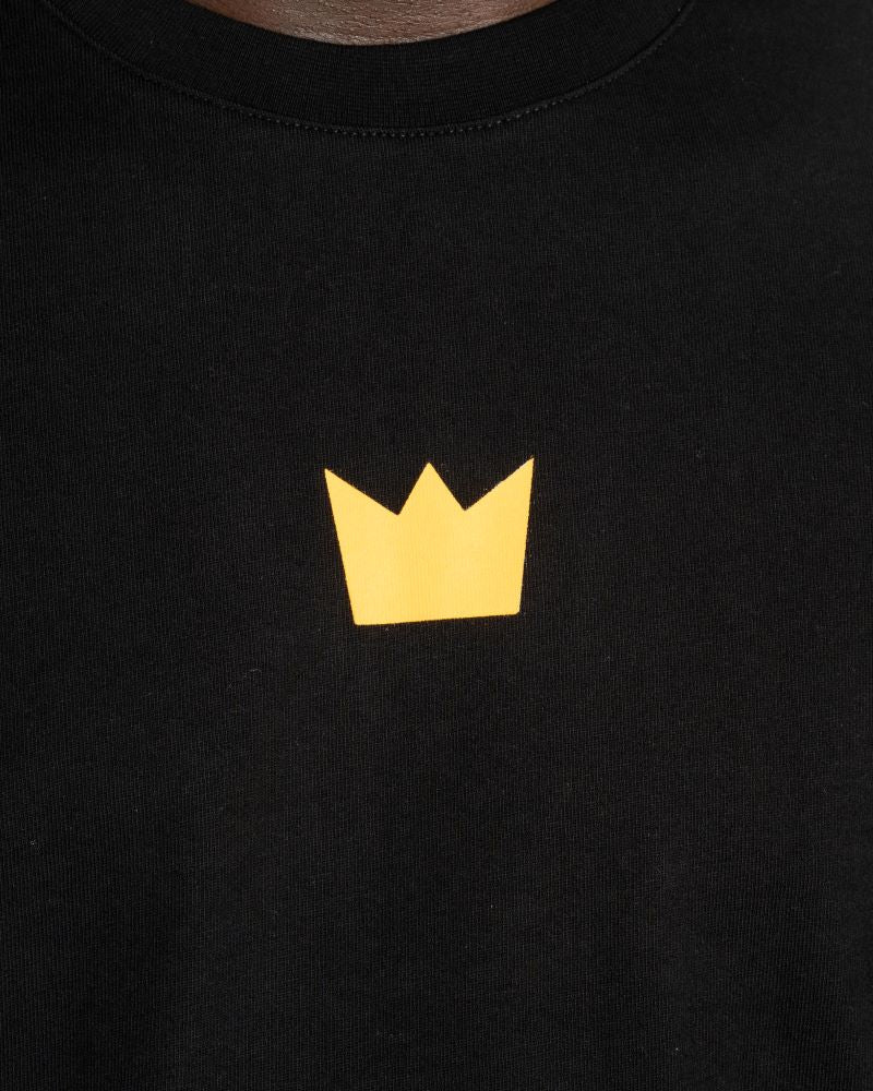 WILLIAM T-Shirt Black - Orange