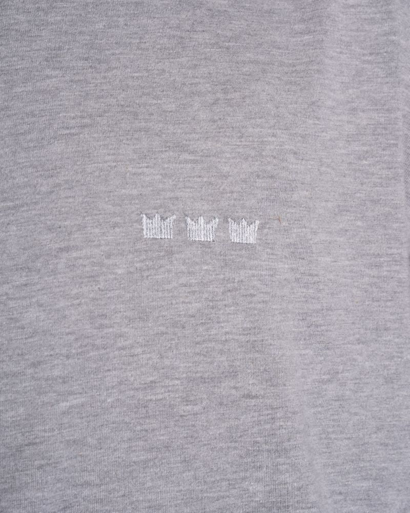 WILLIAM T-Shirt Grey - Mixed Grey