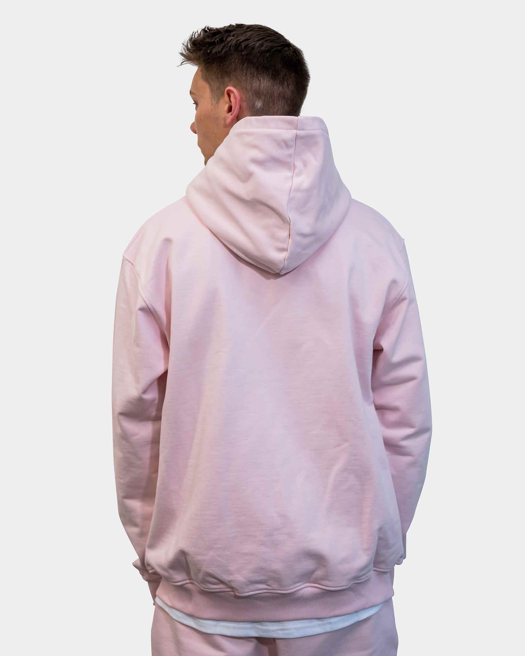WILLIAM ZIP Hoodie Pastell Pink