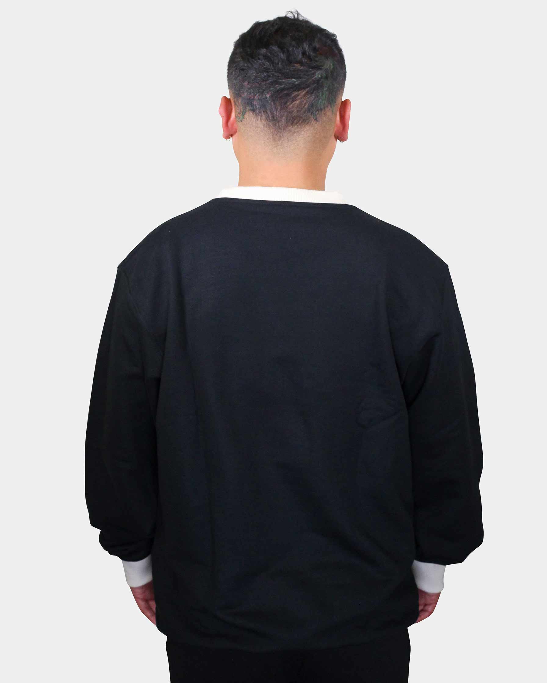 WILLIAM Crewneck Black - Green