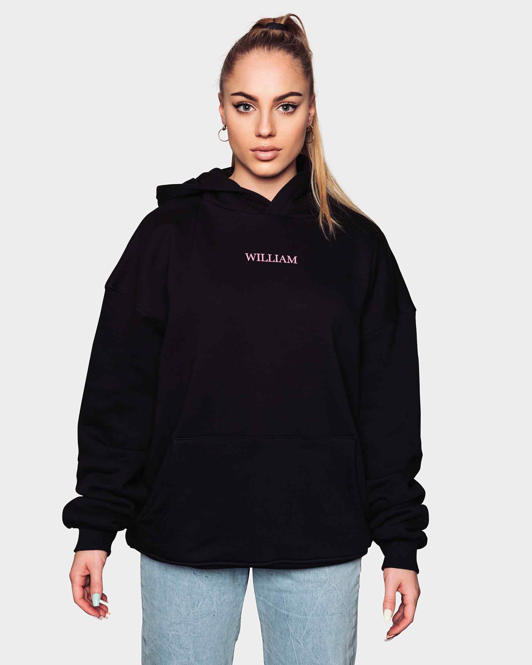 WILLIAM Hoodie Pink