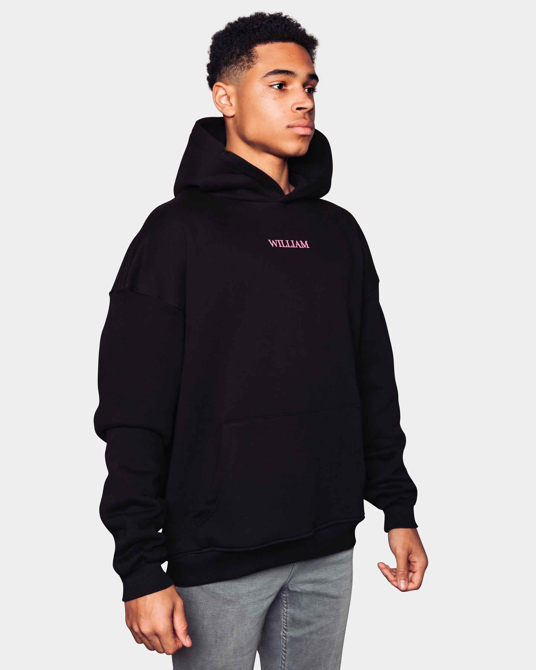 WILLIAM Hoodie Pink