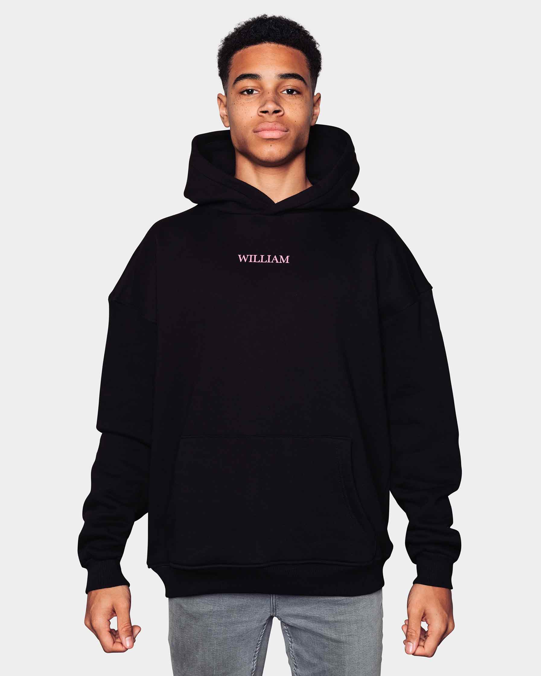 WILLIAM Hoodie Pink