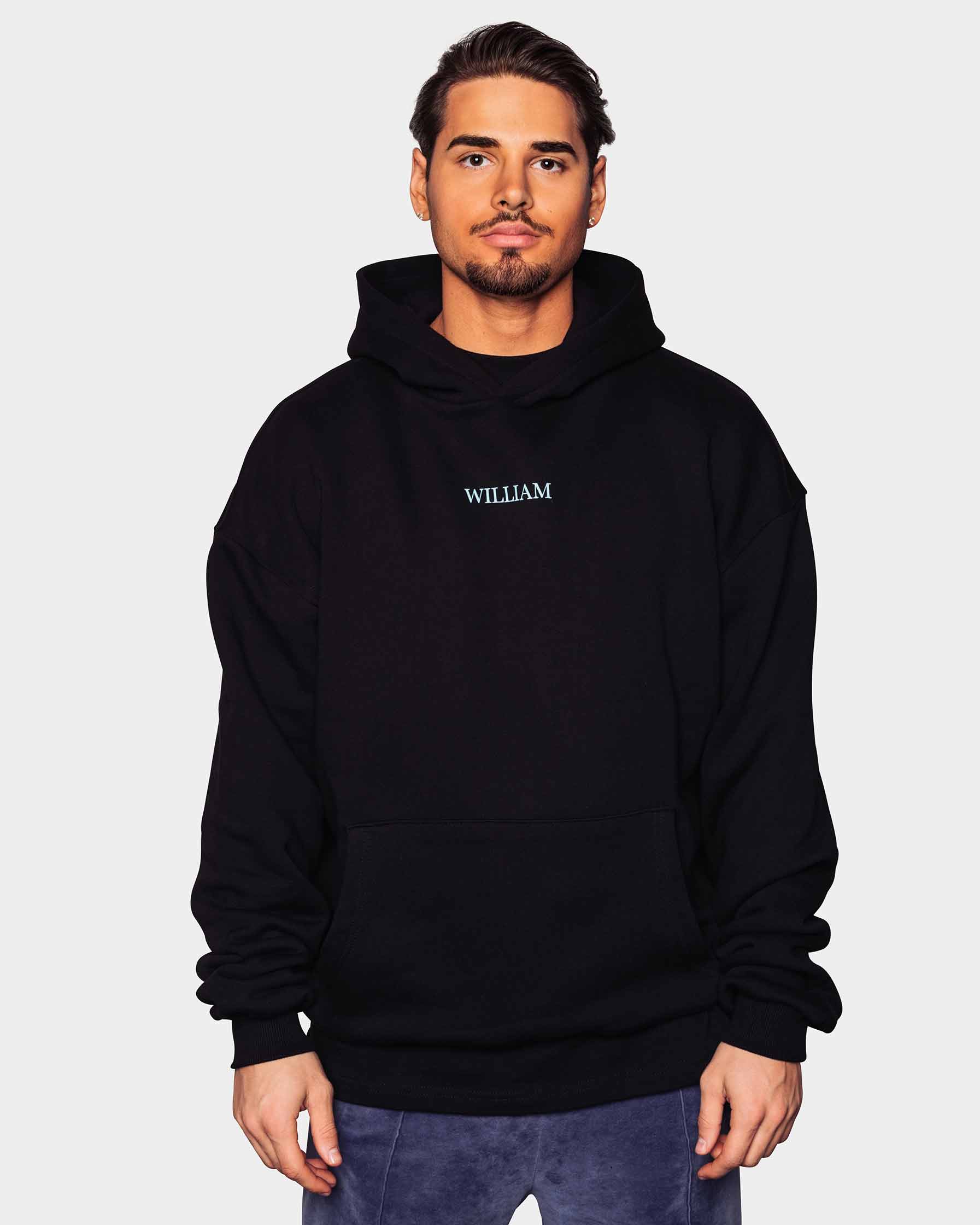 WILLIAM Hoodie Turquoise