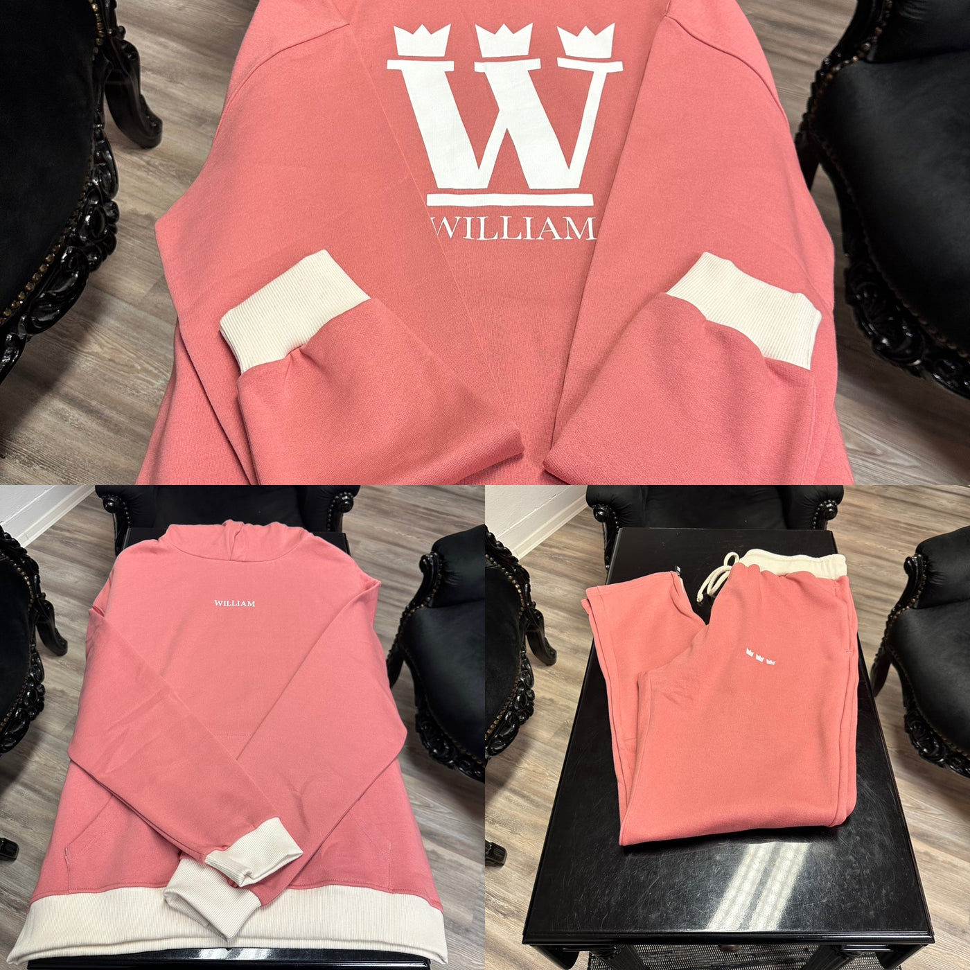 WILLIAM TRACKSUIT PASTELL ROSA LIMITED EDITION