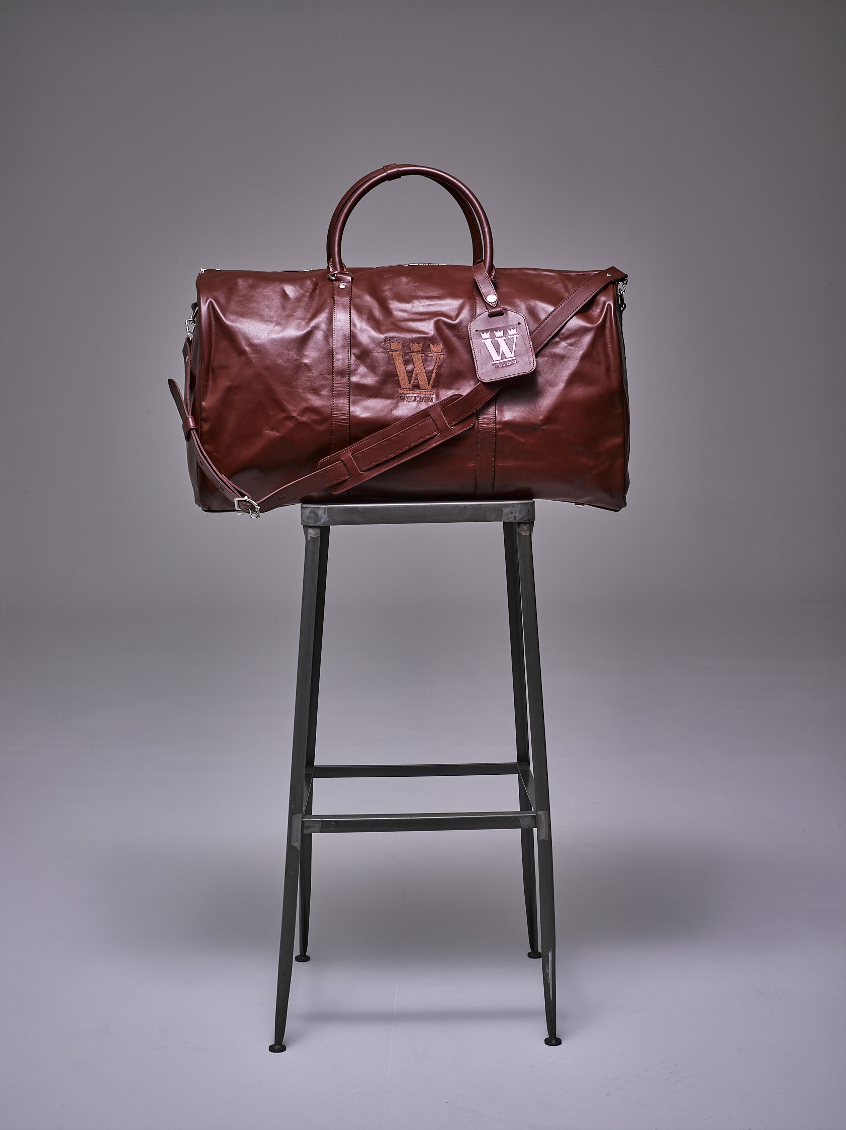 William Weekender Brown / Light Pink