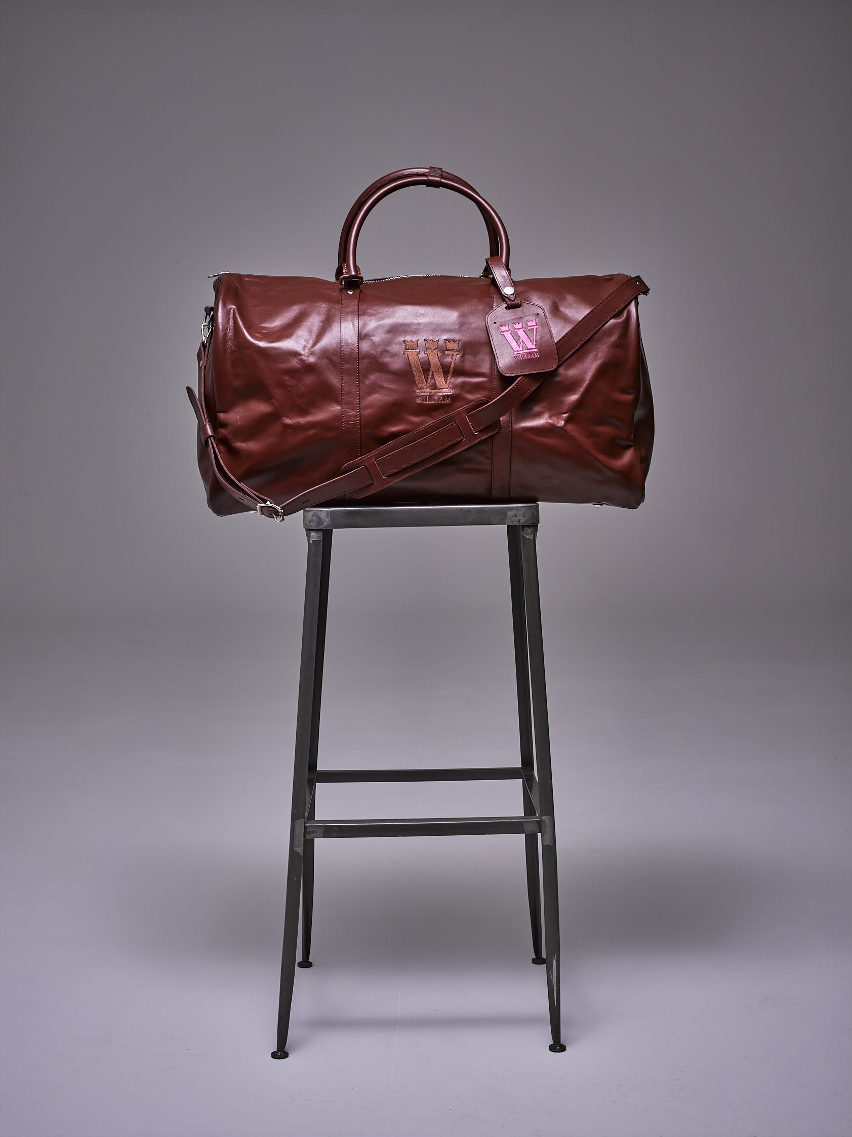 William Weekender Brown / Pink