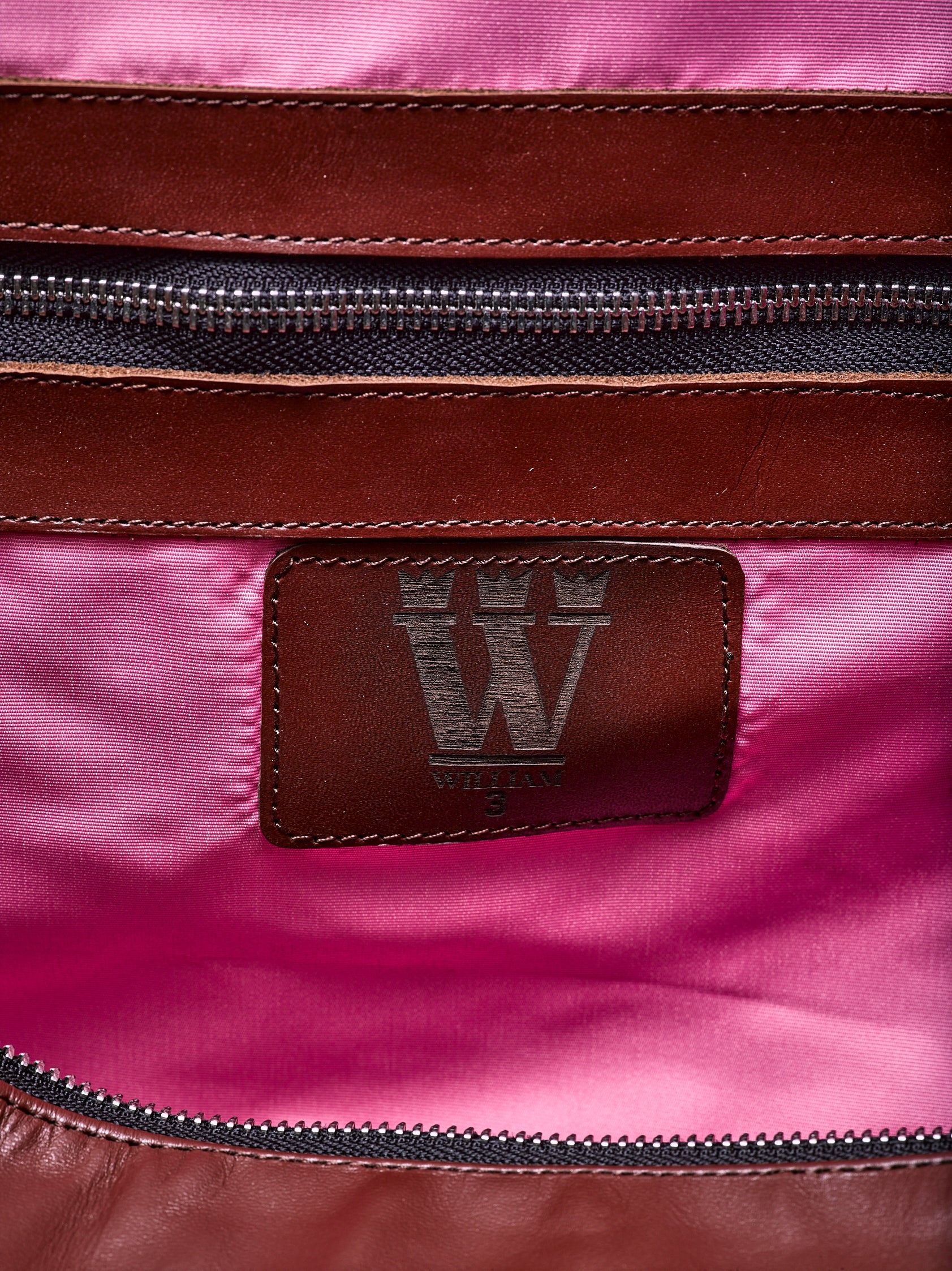 William Weekender Brown / Light Pink