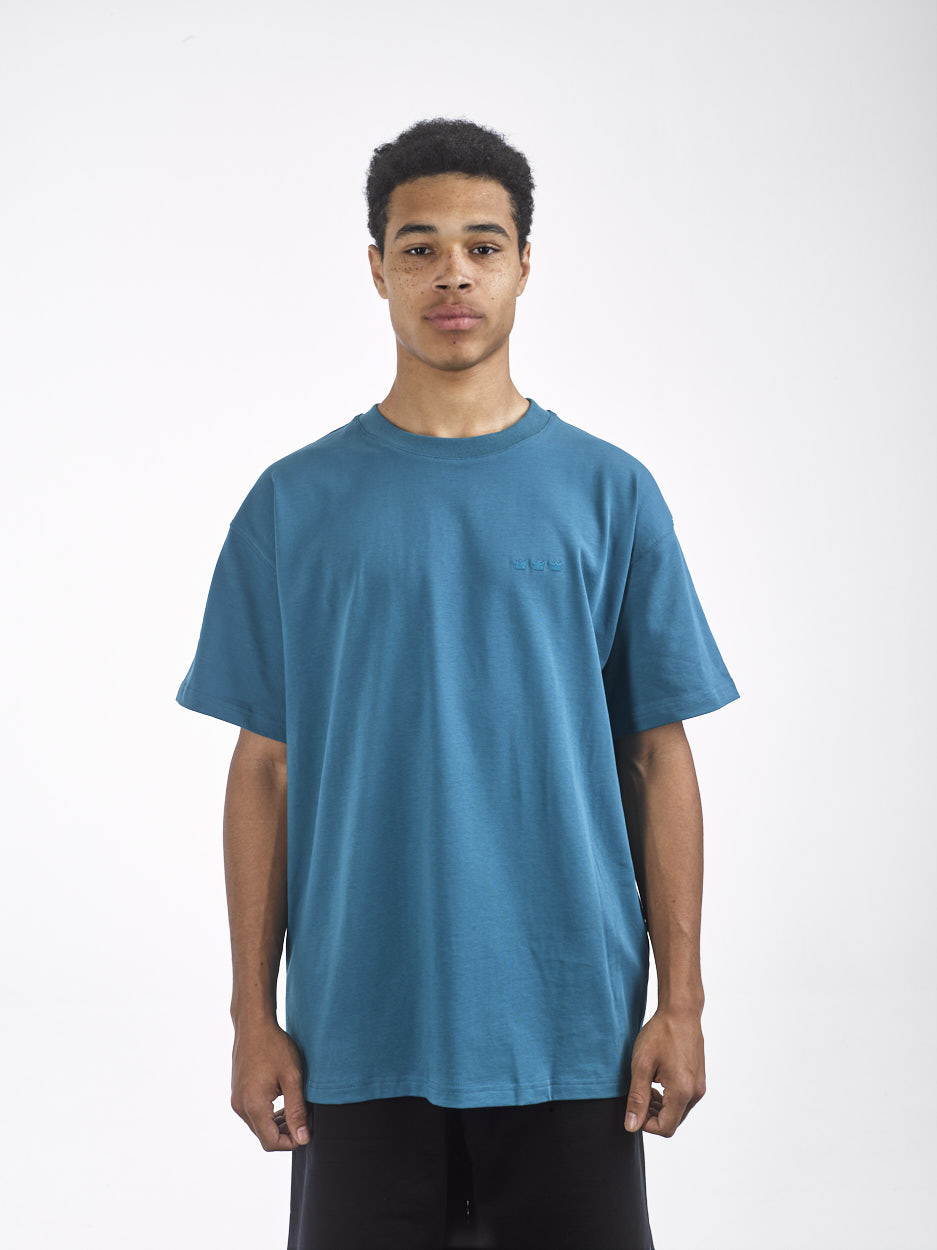 WILLIAM T-Shirt X MOMOCANVAS TH 900 Dark Turquoise - Dark Turquoise