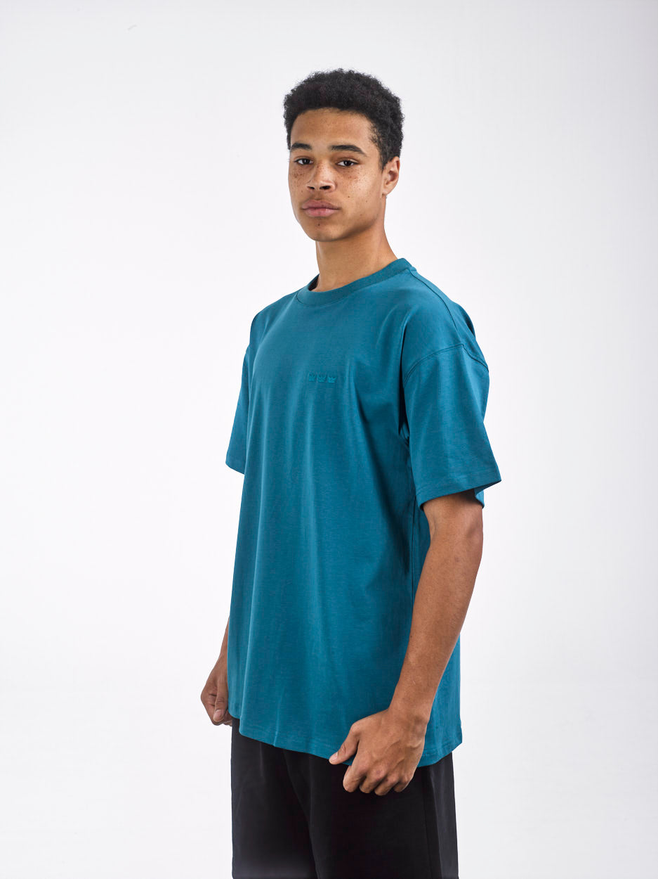 WILLIAM T-Shirt X MOMOCANVAS TH 900 Dark Turquoise - Dark Turquoise