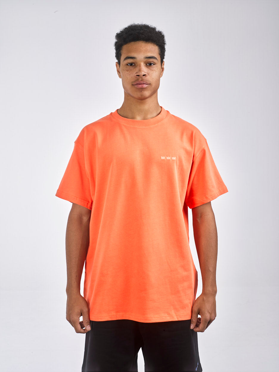 WILLIAM T-Shirt X OIBELART Hands Up Orange - Orange