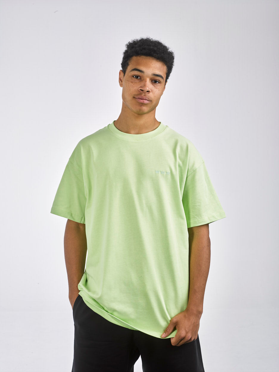 WILLIAM T-Shirt X MOMOCANVAS Rollie Smiles Light Green - Light Green