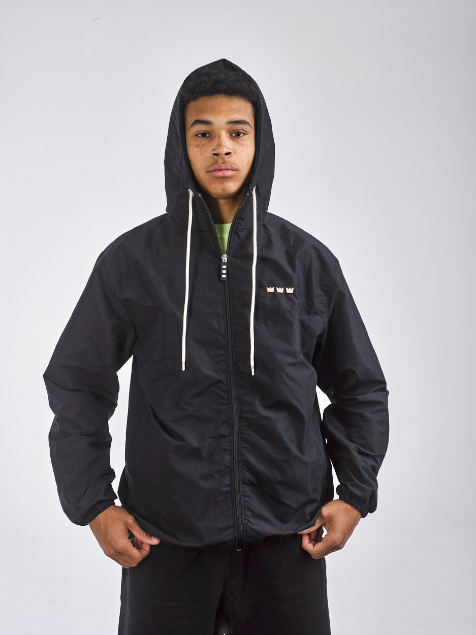 WILLIAM Windbreaker Black - Mixed