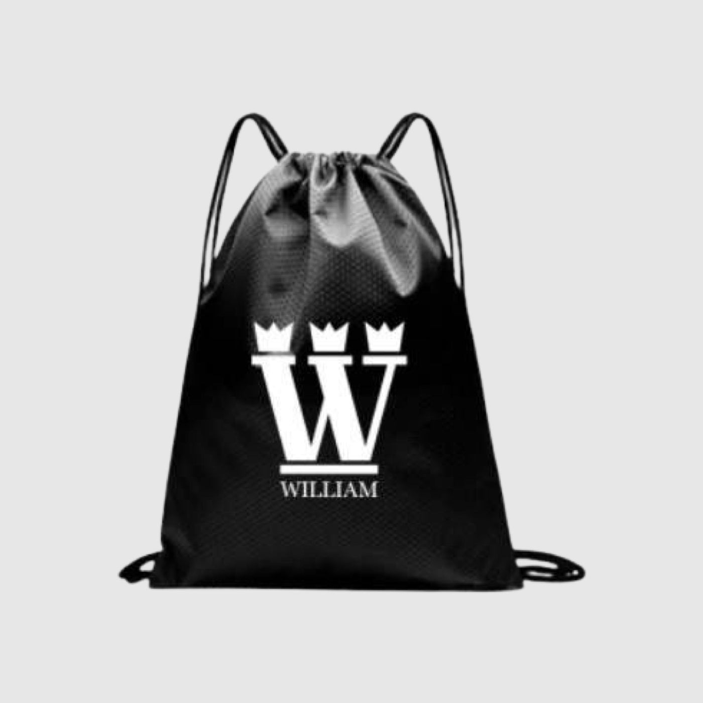 WILLIAM Bag Black - White