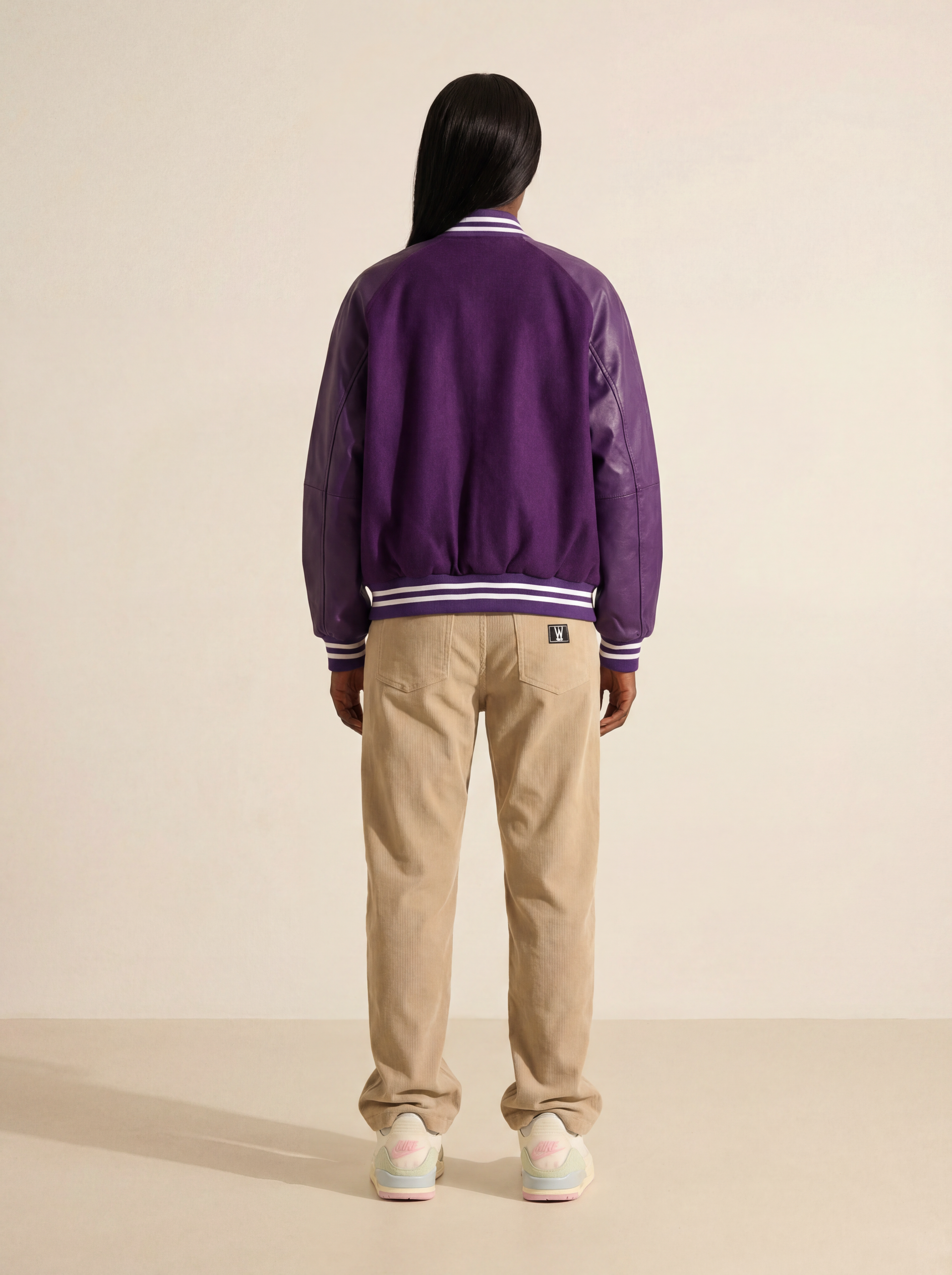 WILLIAM COLLEGE JACKET - PURPLE