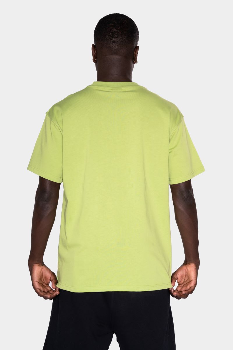 WILLIAM T-Shirt Bright Green - Dark Green