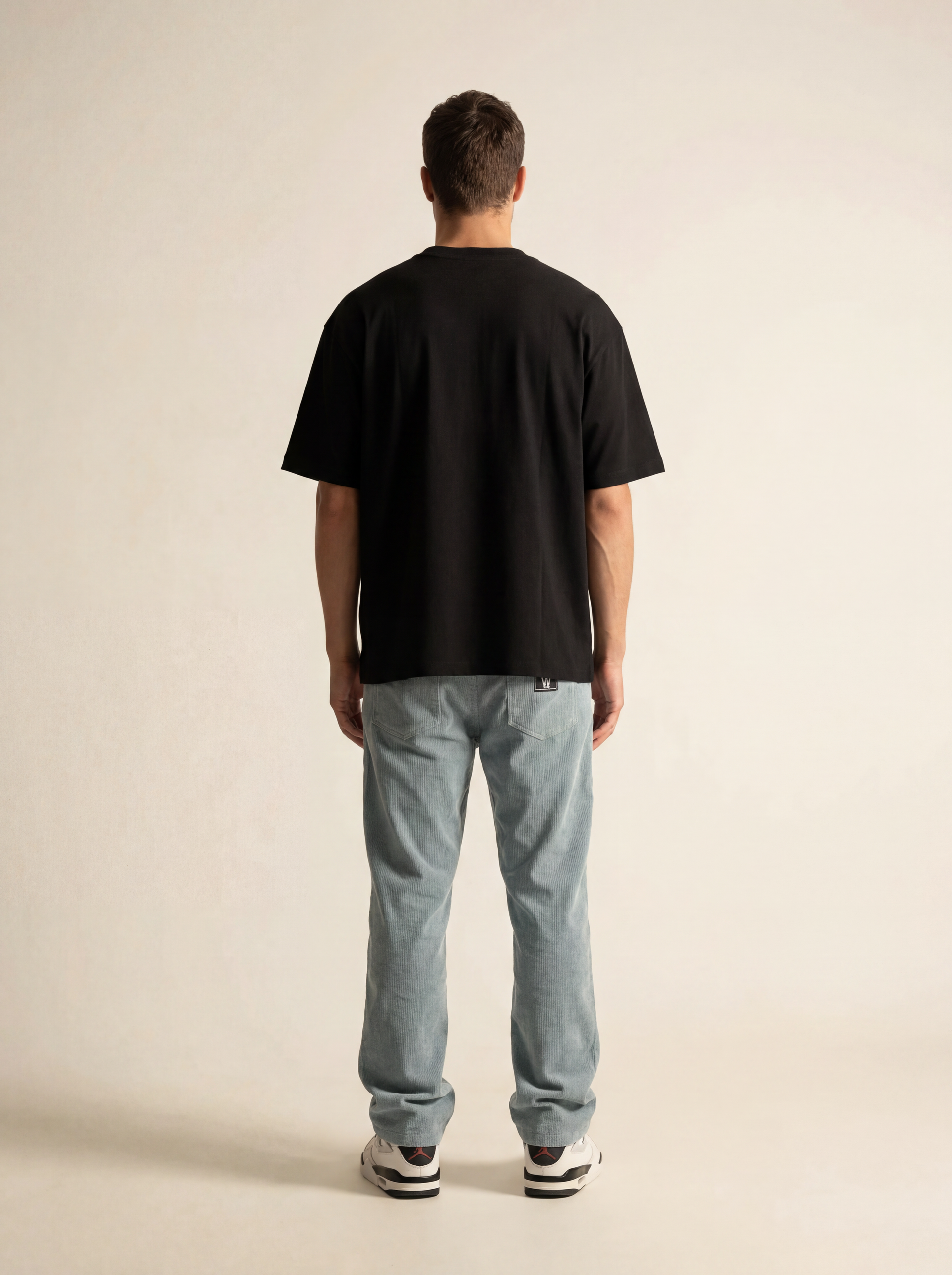 WILLIAM CORDUROY PANTS CORAL BLUE