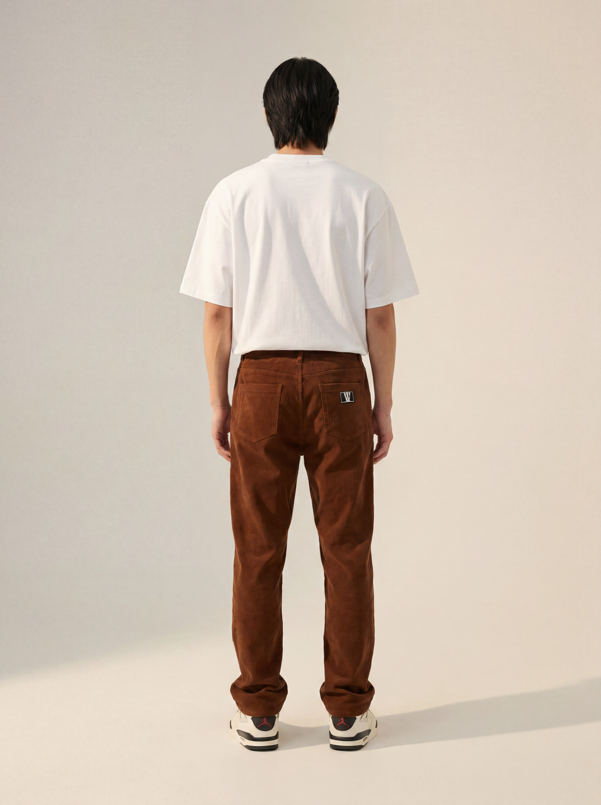 WILLIAM CORDUROY PANTS BROWN