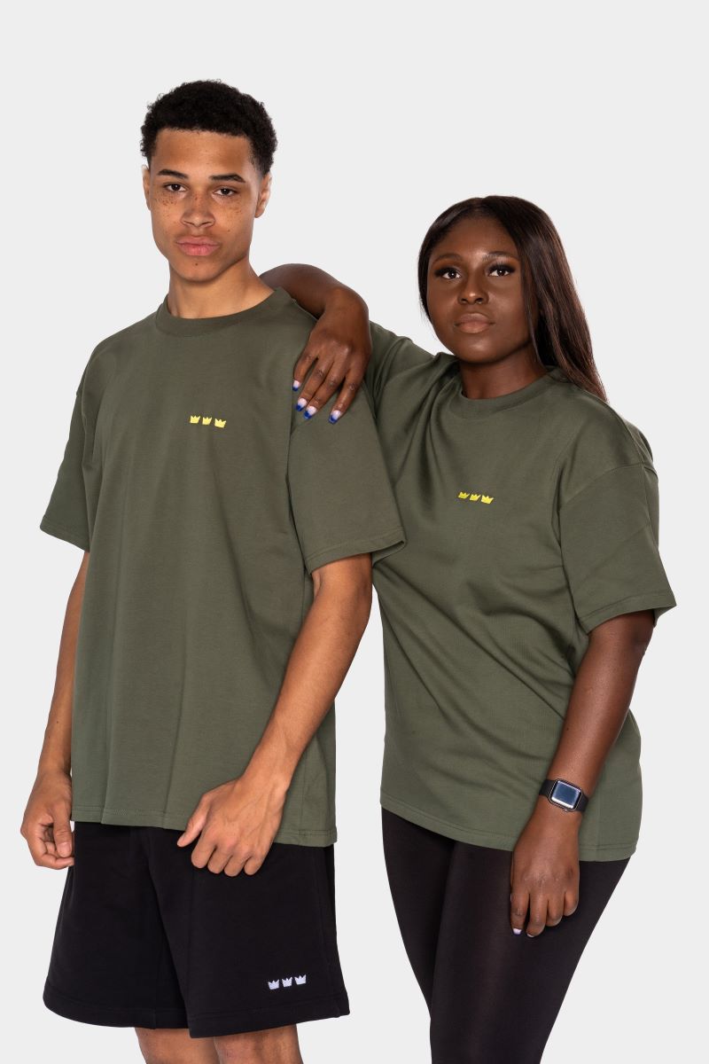 WILLIAM T-Shirt Forest Green - Bright Green