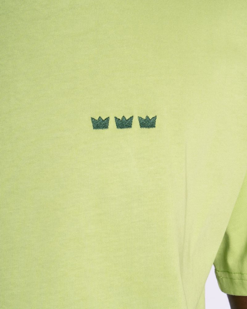 WILLIAM T-Shirt Bright Green - Dark Green