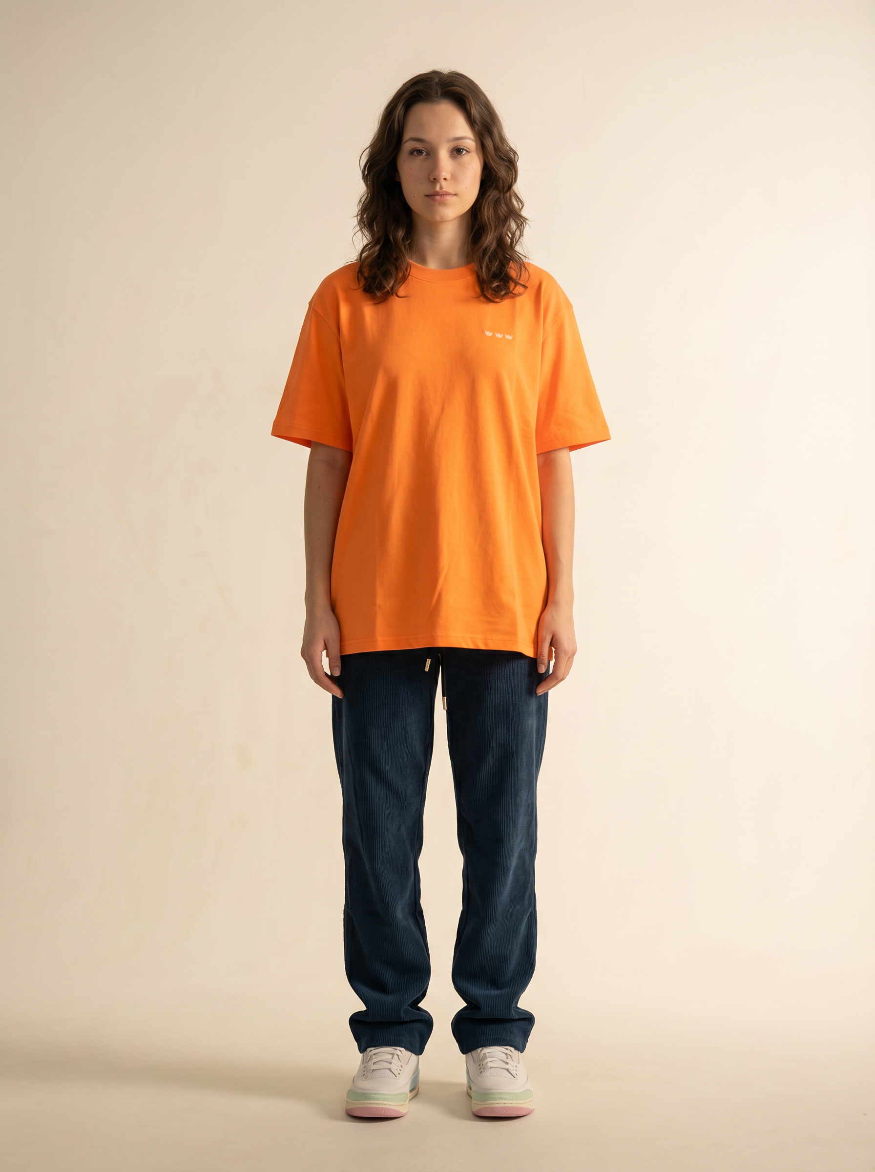WILLIAM CORDUROY PANTS DARK BLUE