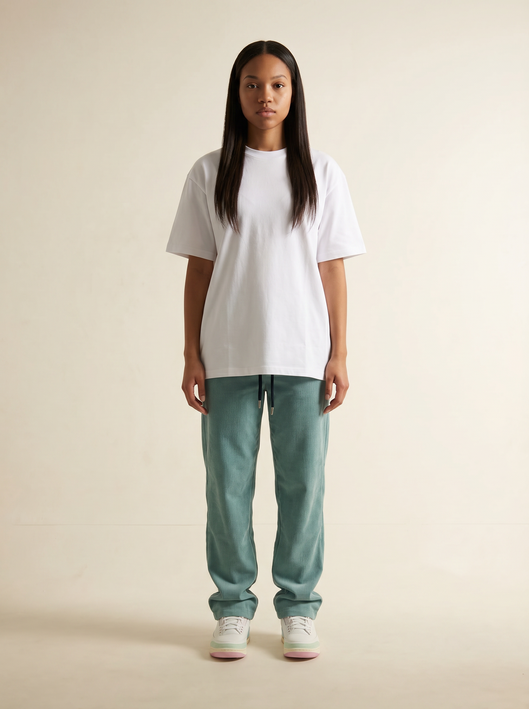 WILLIAM T-SHIRT WHITE HEAVY - WHITE