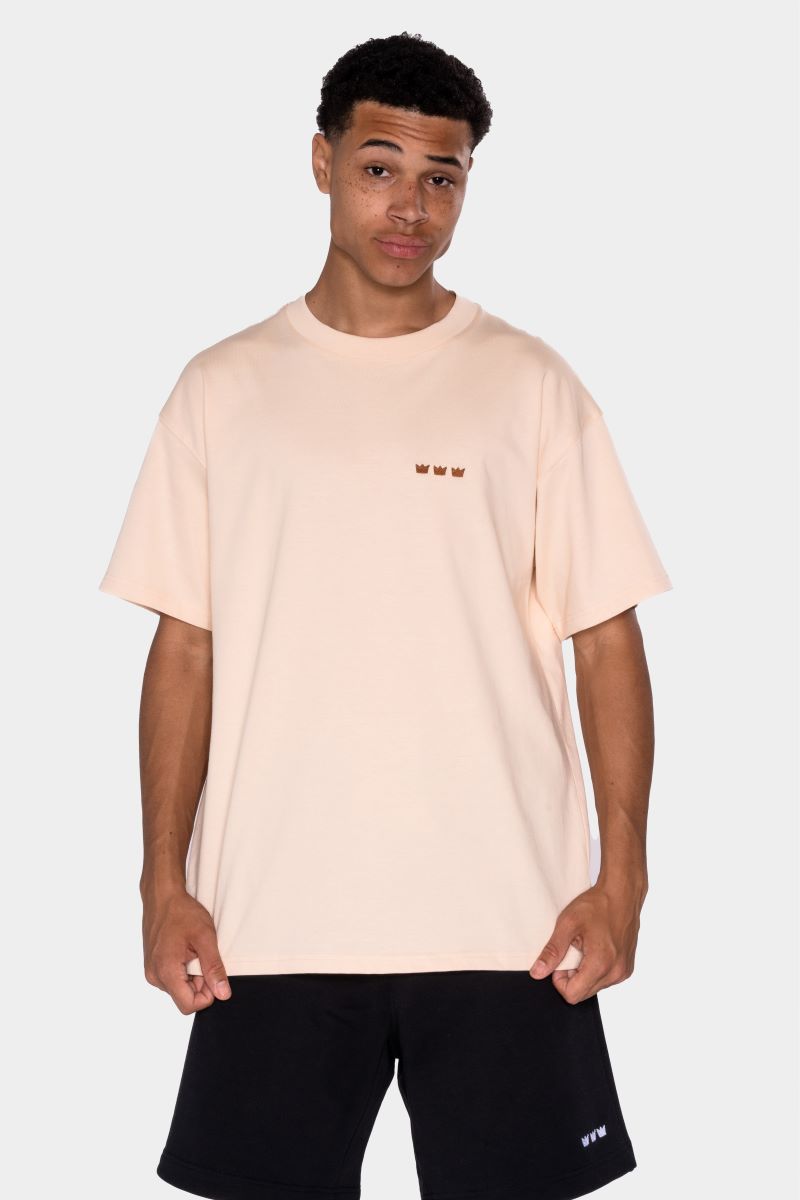 WILLIAM T-Shirt Beige - Brown