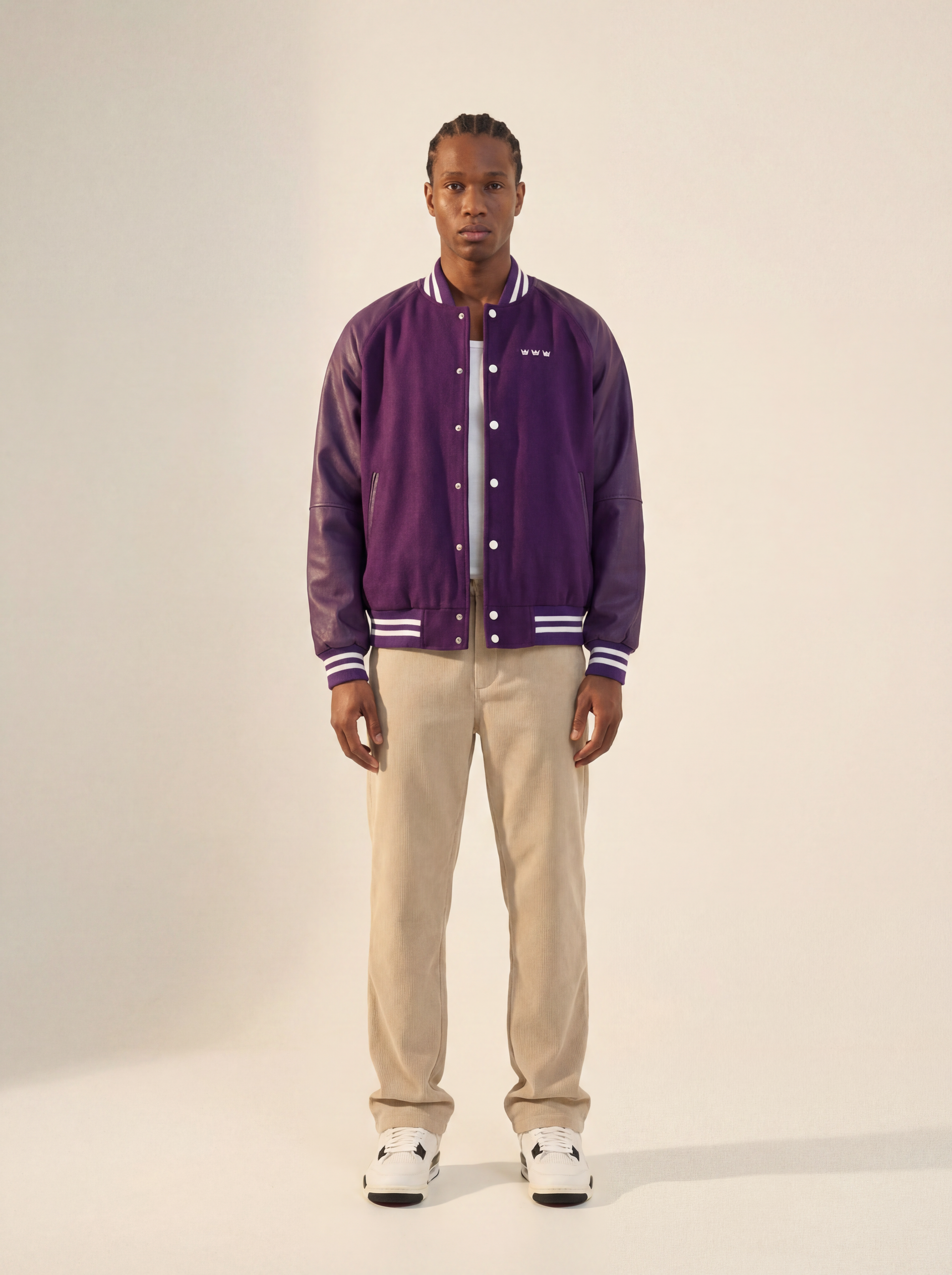 College Jacket – Purple