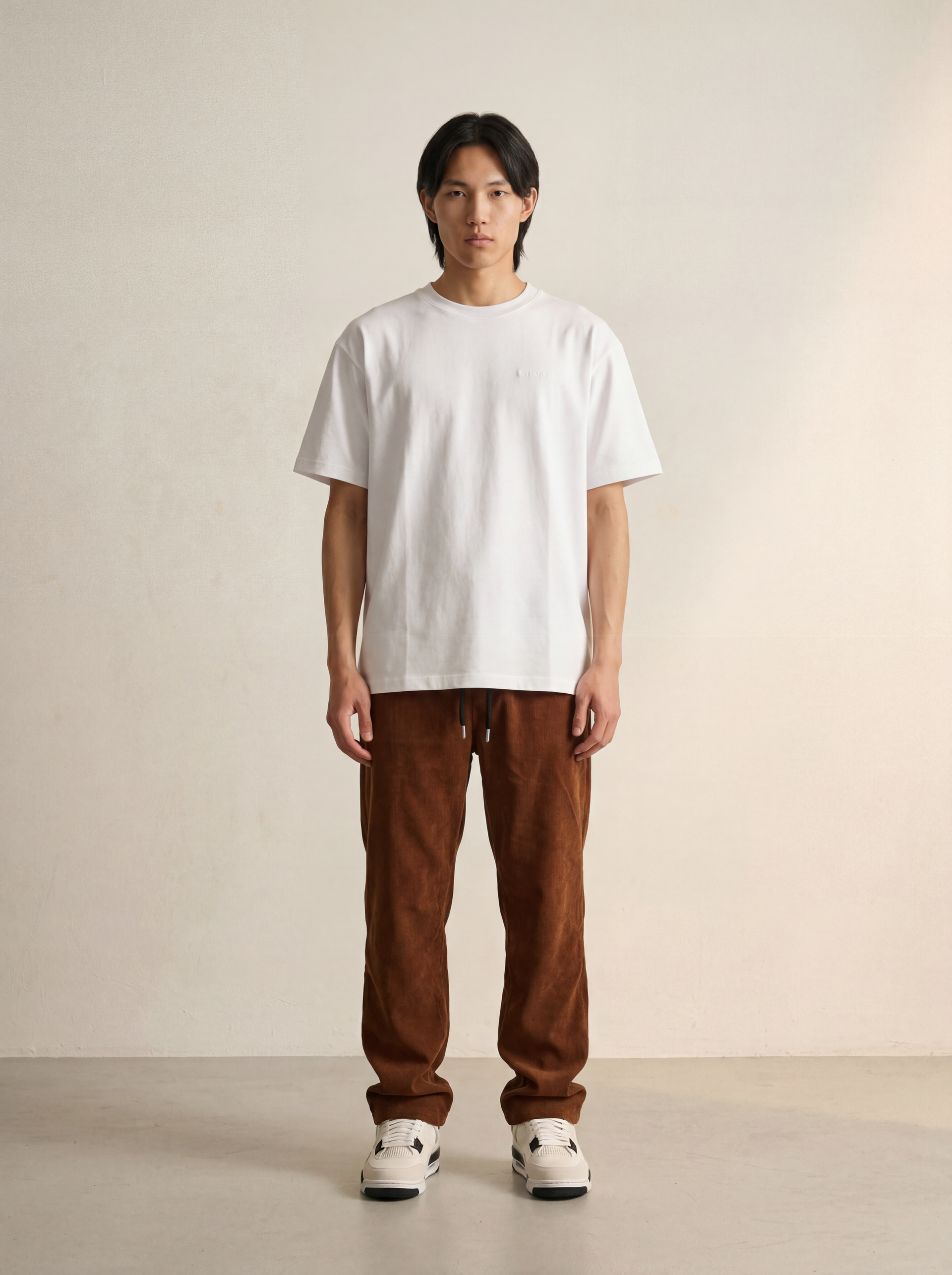 WILLIAM CORDUROY PANTS BROWN