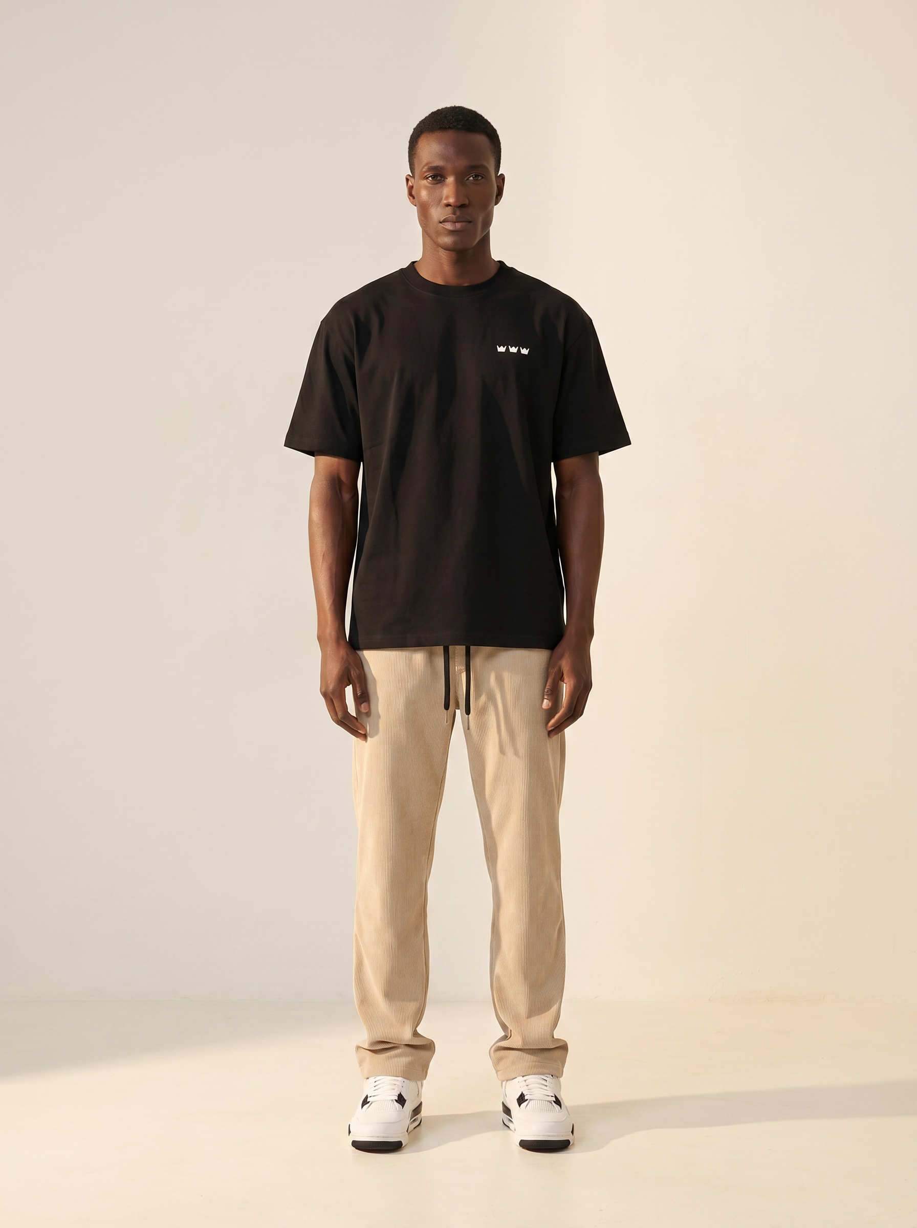 WILLIAM CORDUROY PANTS BEIGE