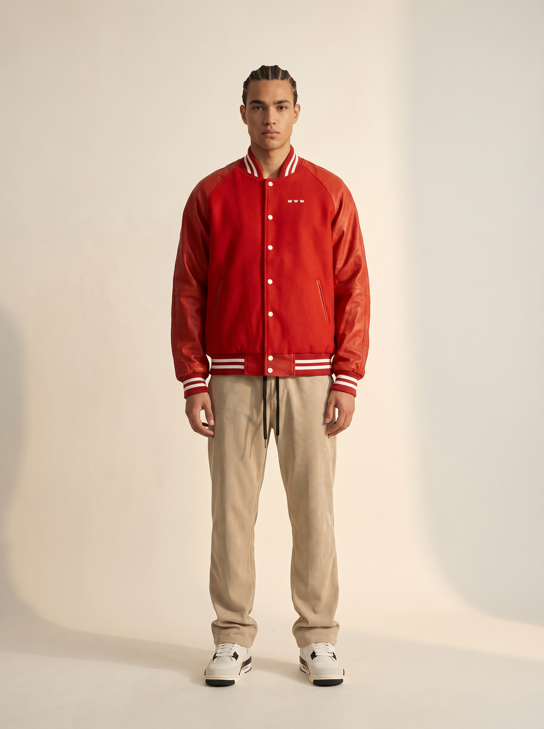 College Jacket – Red