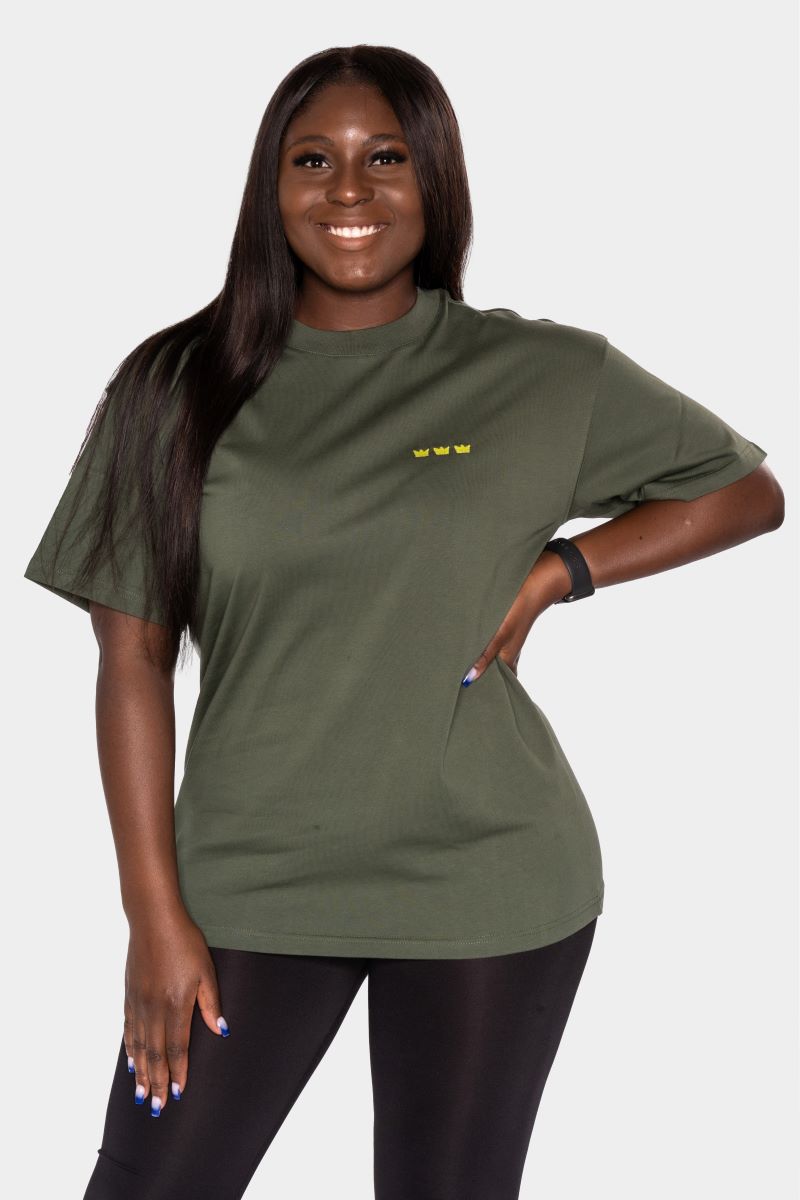 WILLIAM T-Shirt Forest Green - Bright Green