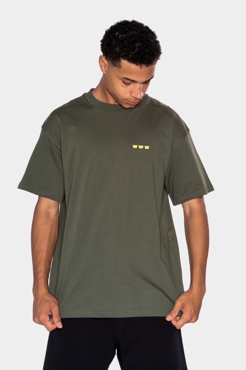 WILLIAM T-Shirt Forest Green - Bright Green