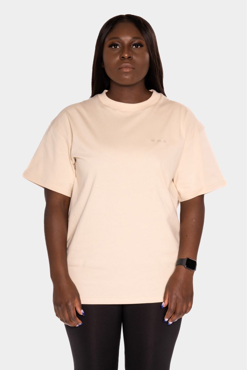 WILLIAM T-Shirt Beige - Light Beige