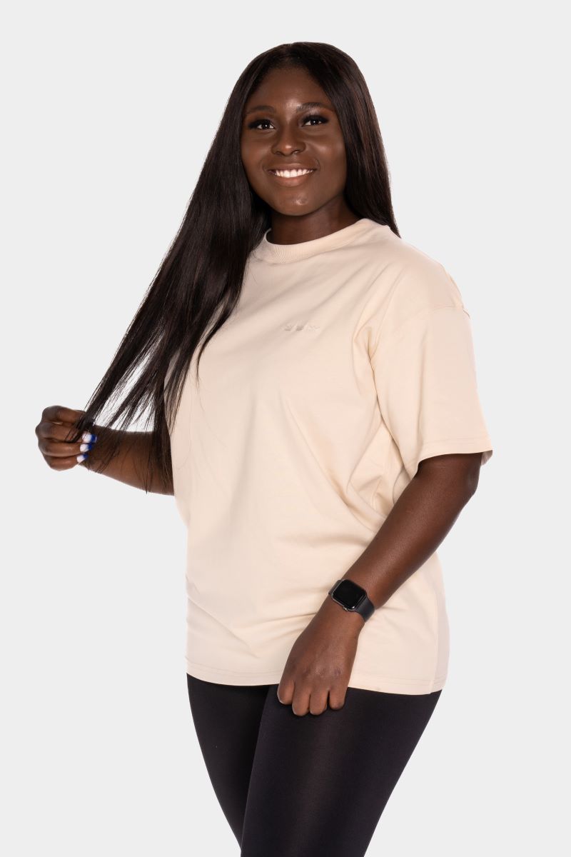 WILLIAM T-Shirt Beige - Light Beige