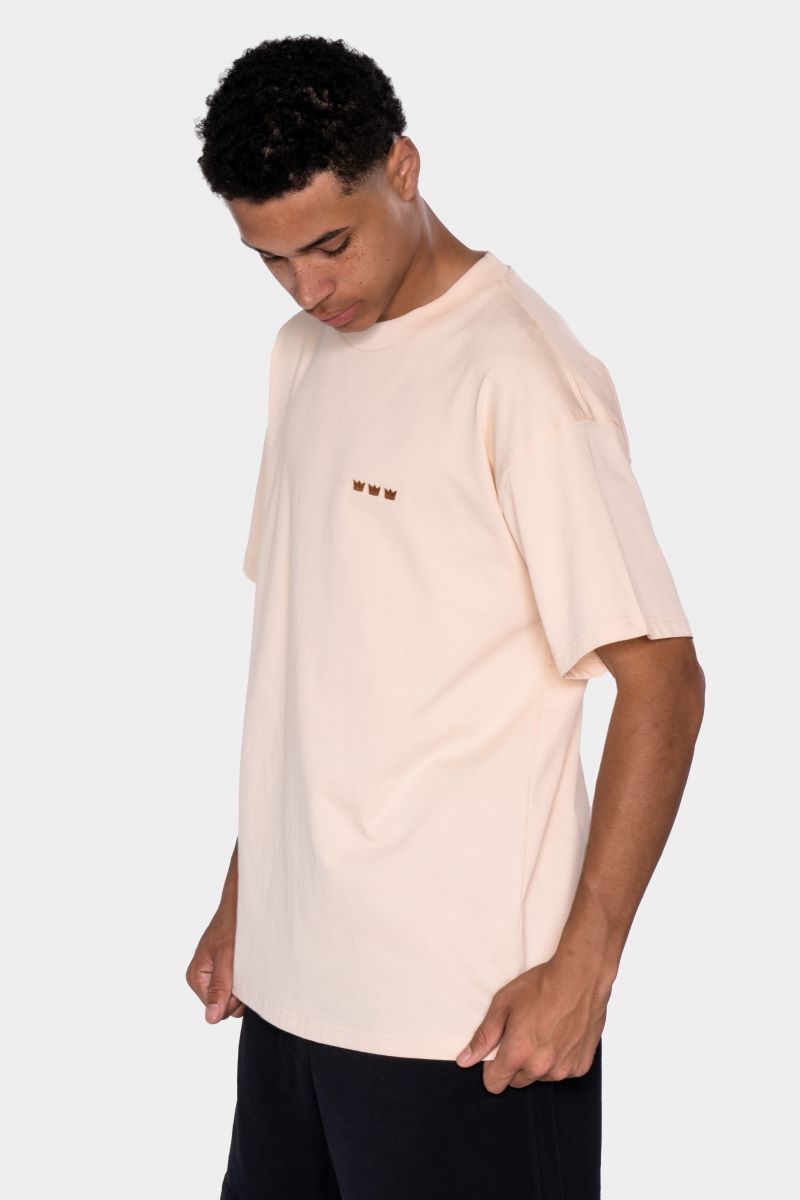 WILLIAM T-Shirt Beige - Brown