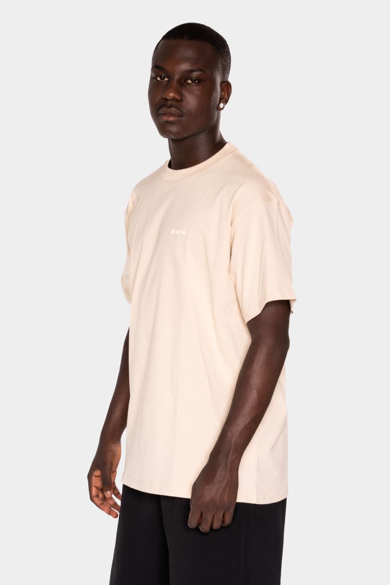 WILLIAM T-Shirt Beige - Light Beige