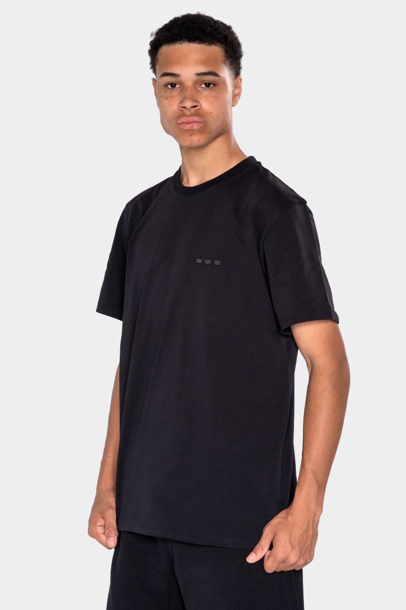 WILLIAM T-Shirt Black - Black