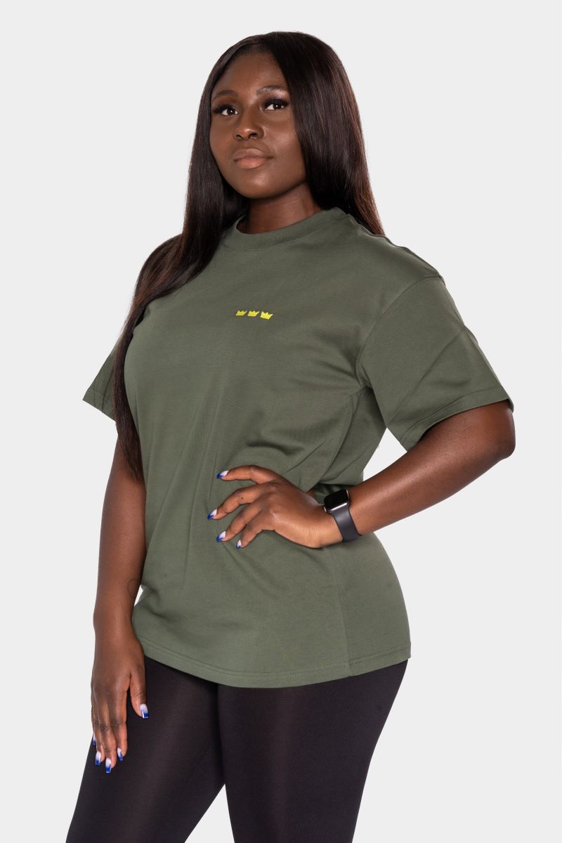 WILLIAM T-Shirt Forest Green - Bright Green