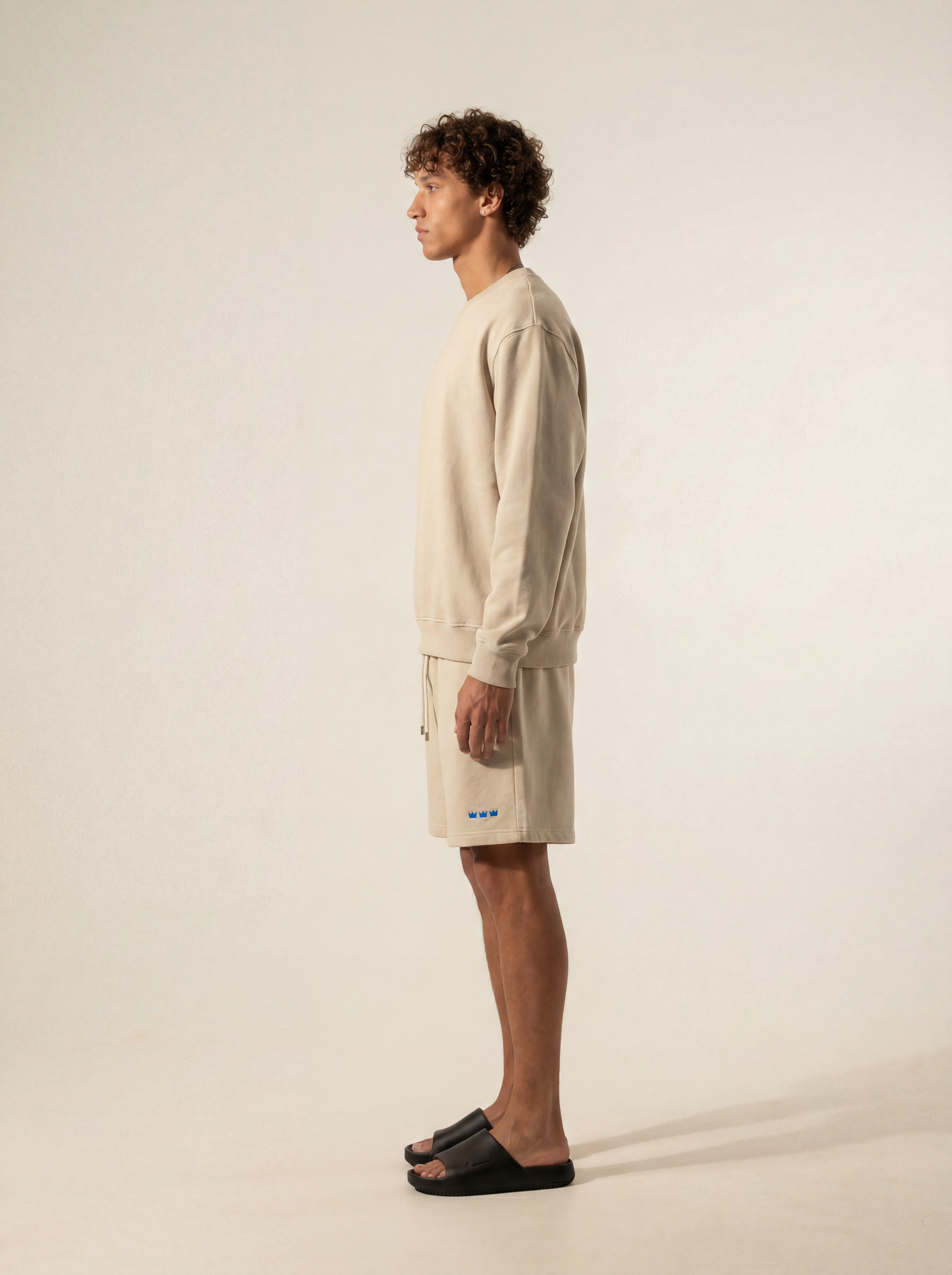 WILLIAM CREWNECK - BEIGE