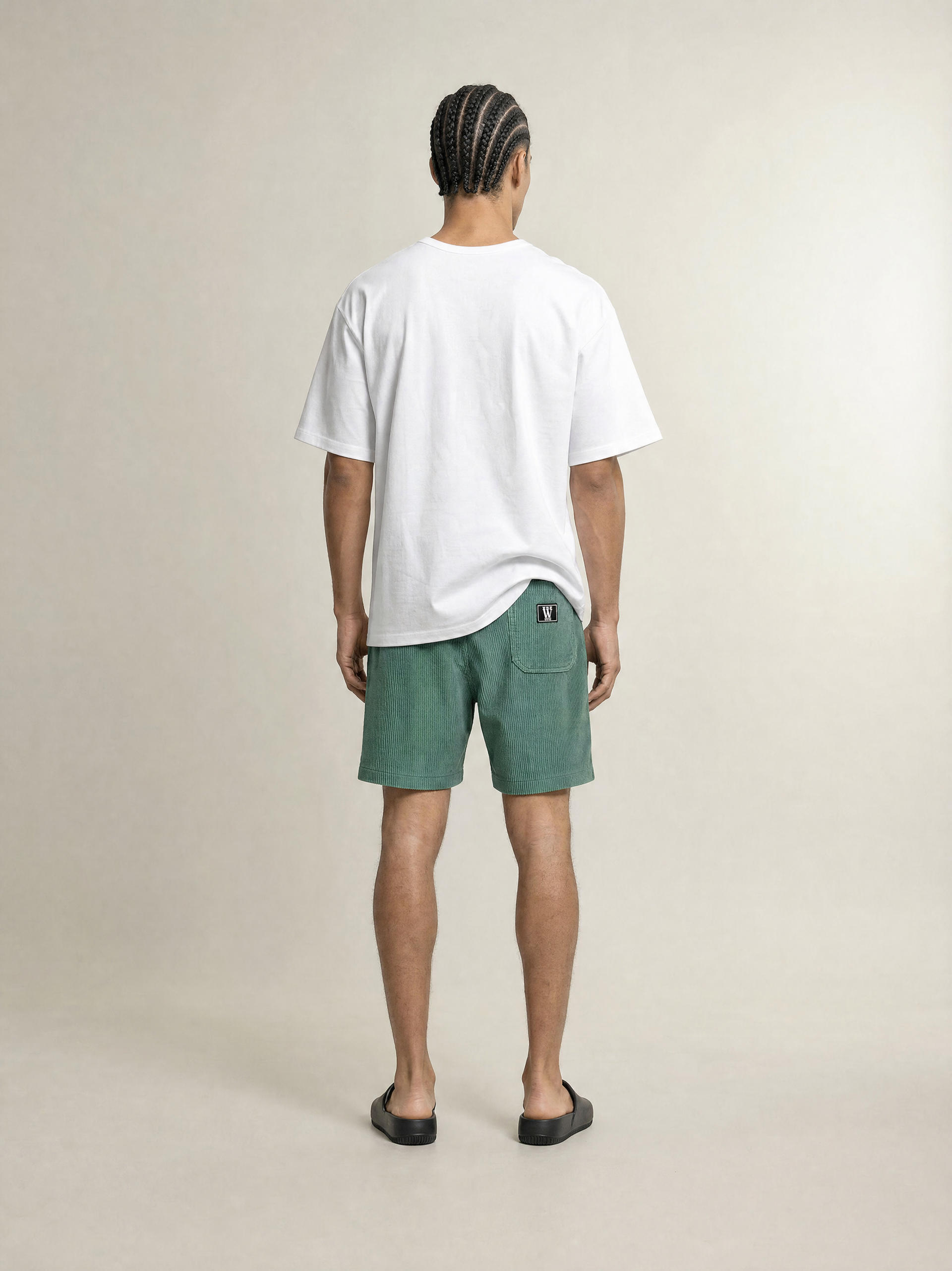 WILLIAM CORDUROY SHORTS SHAMEROCK GREEN